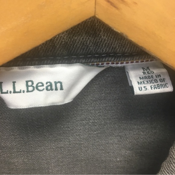 L.L. Bean Trucker Denim Jacket – Women’s Medium (Worn Grey) - Picture 13 of 16